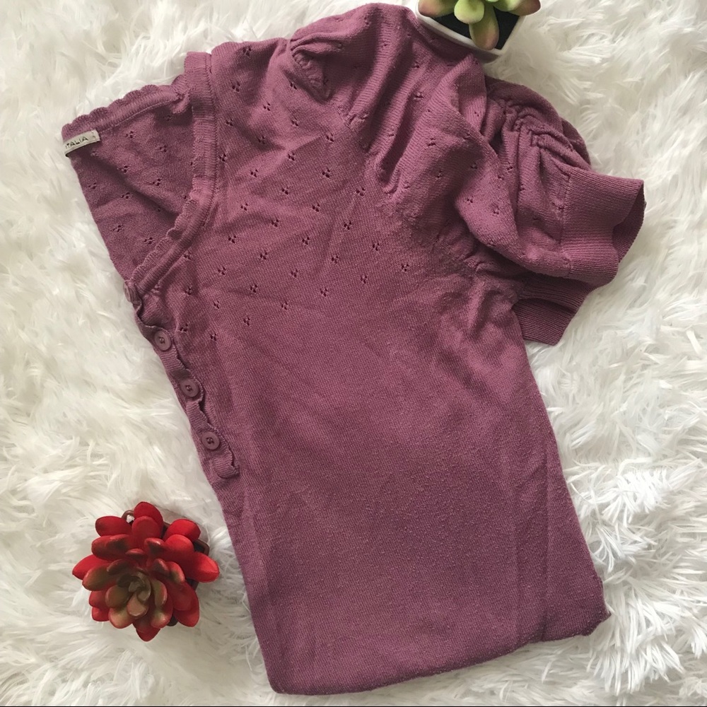 EXTYN Italia🌸Cute Light sweater top in Purple